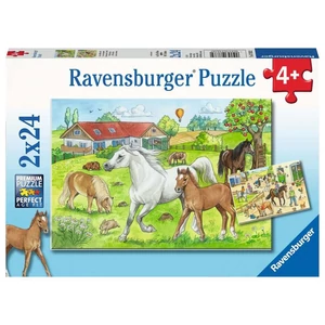 Ravensburger 07833 - Paripák - 2 x 24 db-os puzzle