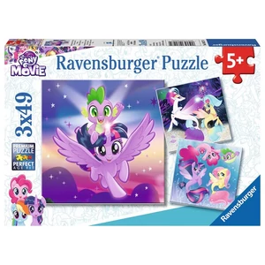 Ravensburger 08027 - My Little Pony - Póni kaland - 3 x 49 db-os puzzle