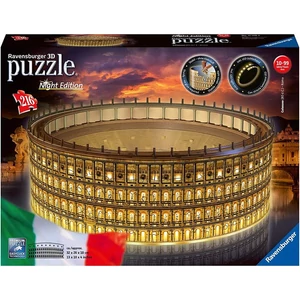 Ravensburger 11148 - Night Edition - Kolosszeum - 216 db-os 3D puzzle