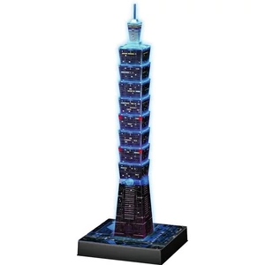 Ravensburger 11149 - Night Edition - Tajpej - 216 db-os 3D puzzle
