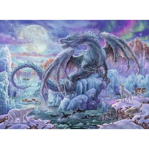 Ravensburger 14839 - Misztikus sárkány - 500 db-os puzzle