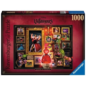 Ravensburger 15026 - Disney gonoszai - A Szív Királynő - 1000 db-os puzzle