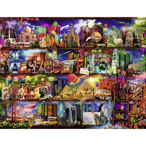 Ravensburger 16685 - A könyvek világa - 2000 db-os puzzle