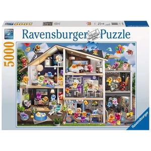 Ravensburger 17434 - Gelini - Babaház - 5000 db-os puzzle