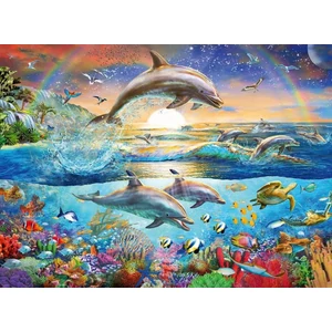 Ravensburger 12895 - Delfin paradicsom - 300 db-os XXL puzzle