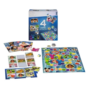 Ravensburger 23411 - Disney 100 - 4 az 1-ben játékgyűjtemény