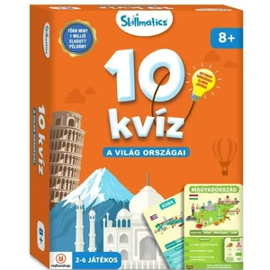 10 kvíz - A világ országai társasjáték (136748)