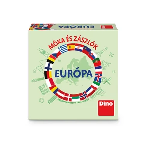 Dino Társasjáték Móka és zászlók - Európa (731790)