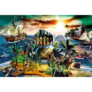 Schmidt 56020 - Playmobil puzzle - Pirateninsel - 150 db-os puzzle