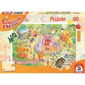 Schmidt 56170 - Manege Frei! Sorgenfresser - 60 db-os puzzle