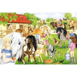 Schmidt 56205 - Fun at the Riding Stables - 60 db-os puzzle