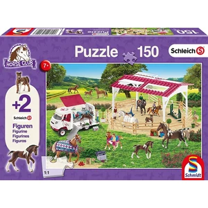 Schmidt 56240 - Riding School - 150 db-os puzzle