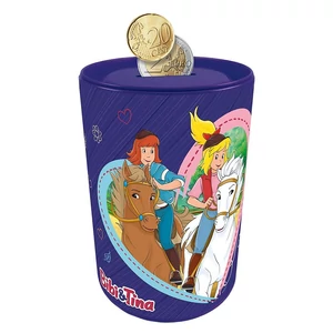 Schmidt 56913 - Bibi & Tina - 100 db-os puzzle fém perselyben