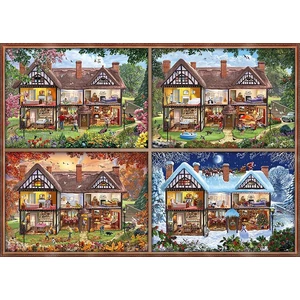Schmidt 58345 - House of Four Seasons - 2000 db-os puzzle