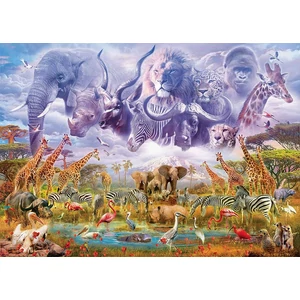 Schmidt 58356 - Animals at the Waterhole - 1000 db-os puzzle