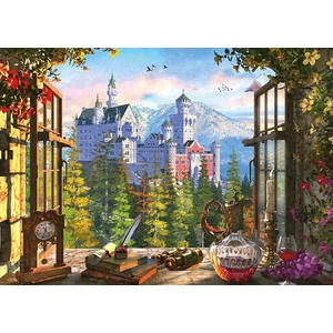 Schmidt 58386 - View of the Fairytale Castle - 1000 db-os puzzle