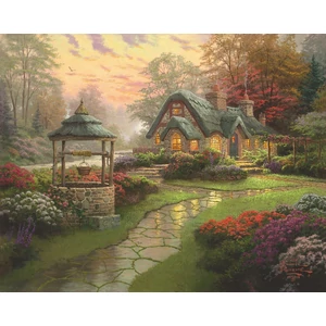 Schmidt 58463 - Make a Wish Cottage, Thomas Kinkade - 1000 db-os puzzle