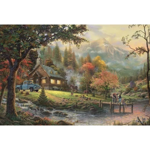 Schmidt 58465 - Peaceful Moment, Thomas Kinkade - 500 db-os puzzle