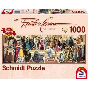Schmidt 59381 - Panoráma puzzle - 100 years of Film, Casaro - 1000 db-os