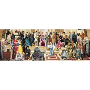 Schmidt 59381 - Panoráma puzzle - 100 years of Film, Casaro - 1000 db-os