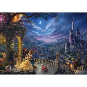 Schmidt 59484 - Disney - Beauty and the Beast - Dance in the Moonlight, Kinkade - 1000 db-os puzzle