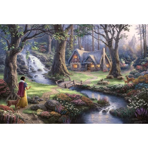 Schmidt 59485 - Disney - Snow White, Kinkade - 1000 db-os puzzle