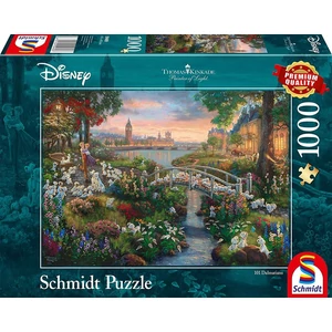 Schmidt 59489 - Disney - 101 Dalmatians, Kinkade - 1000 db-os puzzle