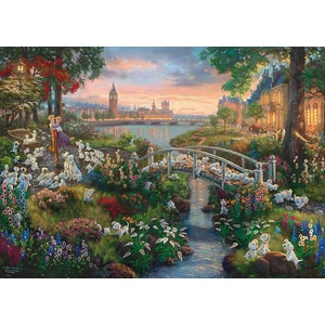 Schmidt 59489 - Disney - 101 Dalmatians, Kinkade - 1000 db-os puzzle