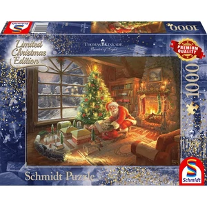 Schmidt 59495 - Santa Claus is here!, Thomas Kinkade - 1000 db-os puzzle