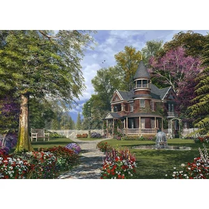 Schmidt 59617 - Mansion with Turrets, Dominic Davison - 1000 db-os puzzle