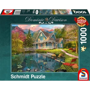 Schmidt 59619 - Home by the Lake, Dominic Davison - 1000 db-os puzzle
