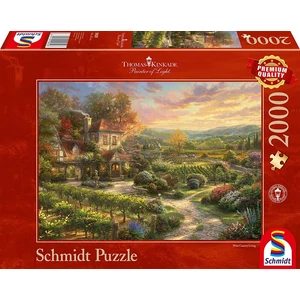 Schmidt 59629 - In the Vineyards, Kinkade - 2000 db-os puzzle