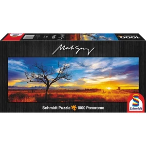 Schmidt 59865 - Panoráma puzzle - Desert Oak at Sunset, Australia, Mark Gray - 1000 db-os puzzle
