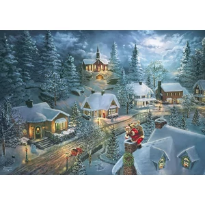 Schmidt 57529 - Santa Silent Night, Thomas Kinkade - 1000 db-os puzzle