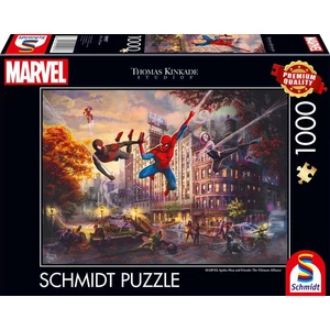 Schmidt 59957 - Spider-Man and Friends, Thomas Kinkade - 1000 db-os puzzle