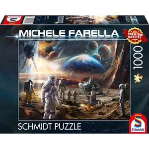 Schmidt 58537 - The Final Frontier, Space Exploration, Michele Farella - 1000 db-os puzzle