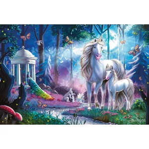 Schmidt 56486 - Unicorn with foal - 200 db-os puzzle