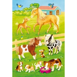 Schmidt 56518 - Cute Pets - 3 x 24 db-os puzzle