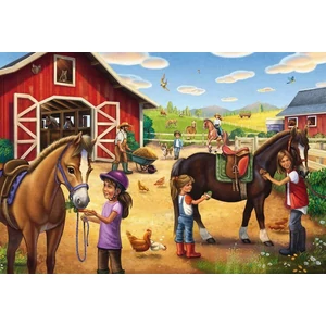 Schmidt 56519 - My Favorite Horses - 3 x 48 db-os puzzle