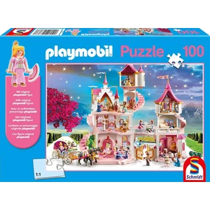 Schmidt 56383 - Princess Castle - 100 db-os Playmobil puzzle figurával