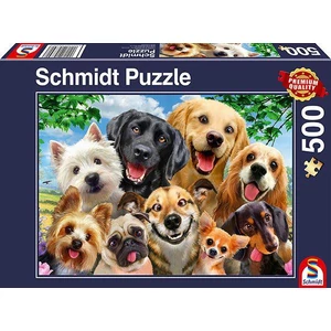 Schmidt 58390 - Dog Selfie - 500 db-os puzzle