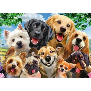 Schmidt 58390 - Dog Selfie - 500 db-os puzzle