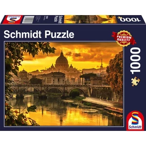 Schmidt 58393 - Golden light over Rome - 1000 db-os puzzle