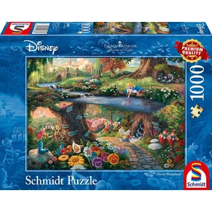 Schmidt 59636 - Disney - Alice in Wonderland, Kinkade - 1000 db-os puzzle