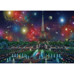 Schmidt 59651 - Fireworks at the Eiffel Tower - 1000 db-os puzzle