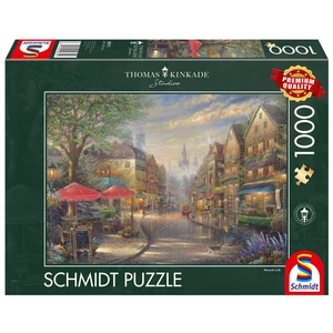 Schmidt 59675 - Café in Munich - 1000 db-os puzzle