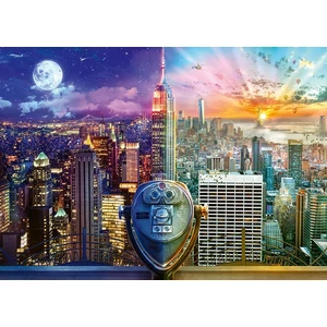 Schmidt 1000 db-os puzzle - Night and Day - New York, Lars Stewart (59905)