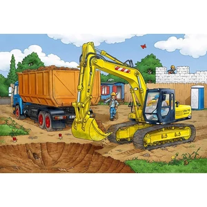 Schmidt 56350 - Bagger - 40 db-os puzzle