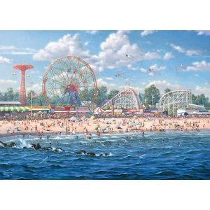 Puzzle Schmidt Spiele Thomas Kinkade – Coney Island De 1000 Piezas, Calidad Premium, Diseño Exclusivo Y Acabado Mate