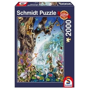 Schmidt 57386 - In the valley of the water fairies - 2000 db-os puzzle